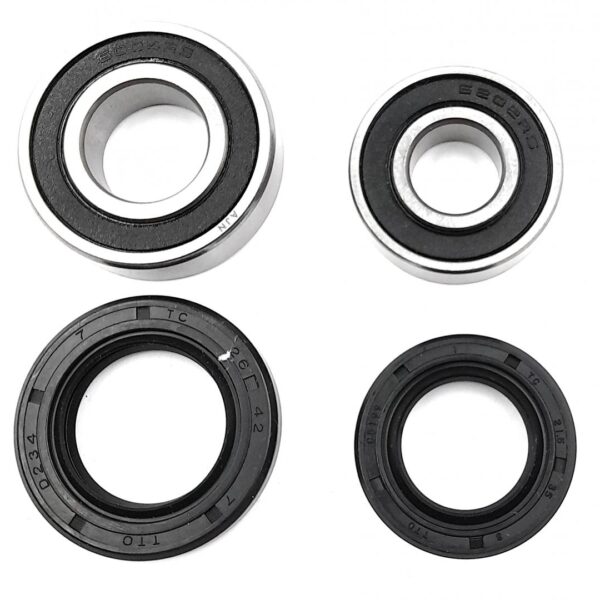 Kit cojinetes y retenes rueda delantera BRONCO LTZ-400 LTR-450 KFX-400 DVX-400